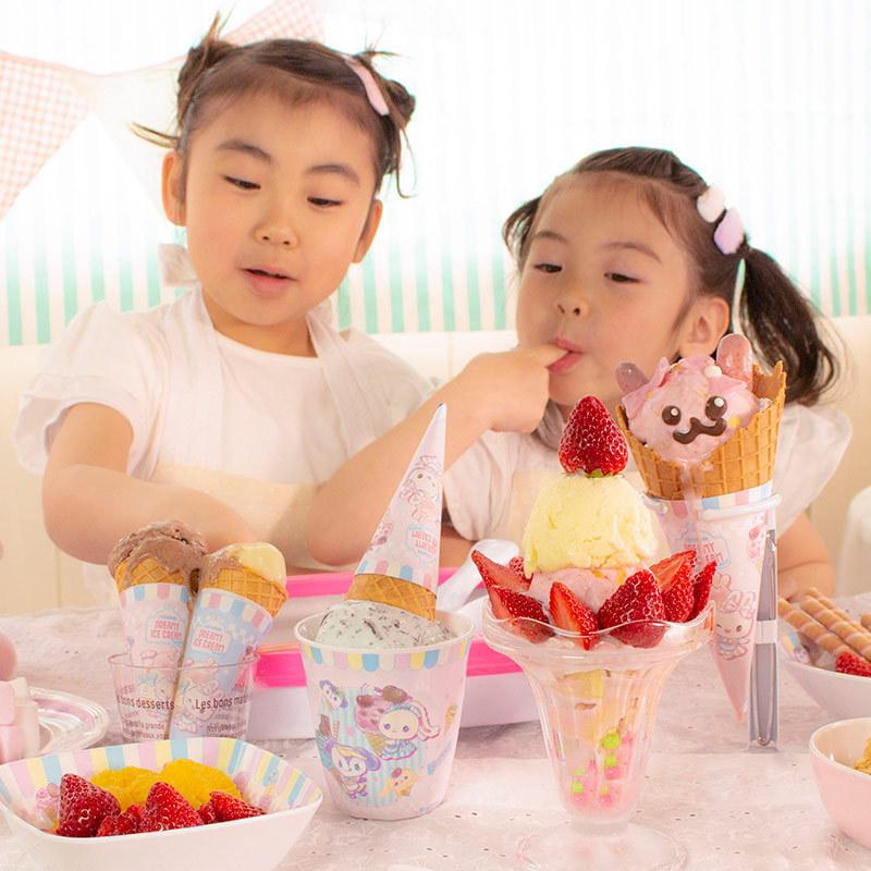 セールSALE アイスクリームメーカー うさもも 手作り アイスメーカー おうちで 自宅で 簡単 安心 アイスクリーム作り 手作りアイス アイスおもちゃ｜mg-sweet｜02