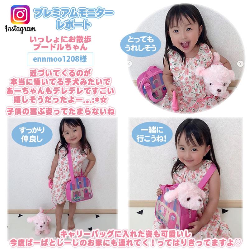 ギフト 動くぬいぐるみ 桃色ハウス 2点セット 動く犬のぬいぐるみ マザーガーデン 通販 Paypayモール 動くおもちゃ 犬 ぬいぐるみ おもちゃ いっしょにお散歩 プードルちゃん ピンク きます