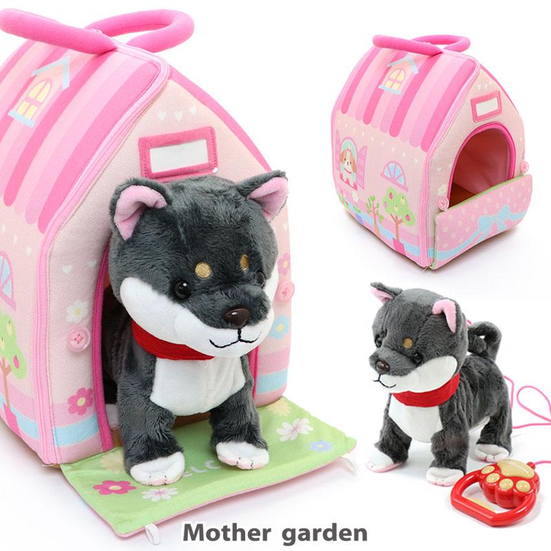 Mother garden とことこおさんぽシリーズ くろしばくん 黒柴 Mother garden とことこおさんぽシリーズ くろしばくん 黒柴