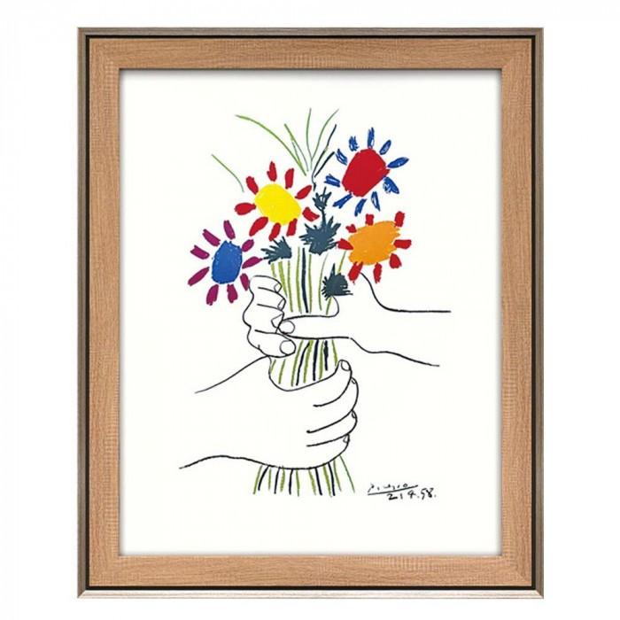 送料無料 ユーパワー パブロ ピカソ 花束を持つ手 Pp き トレード 最安値挑戦 Tv Creativetalentnetwork Com