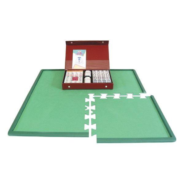 柔らかい らくじゃんマット 家庭用麻雀マット 麻雀牌セット 天然ゴム製 ガイドブック付き Rakj Stトップセラー 格安人気 Studiostodulky Cz