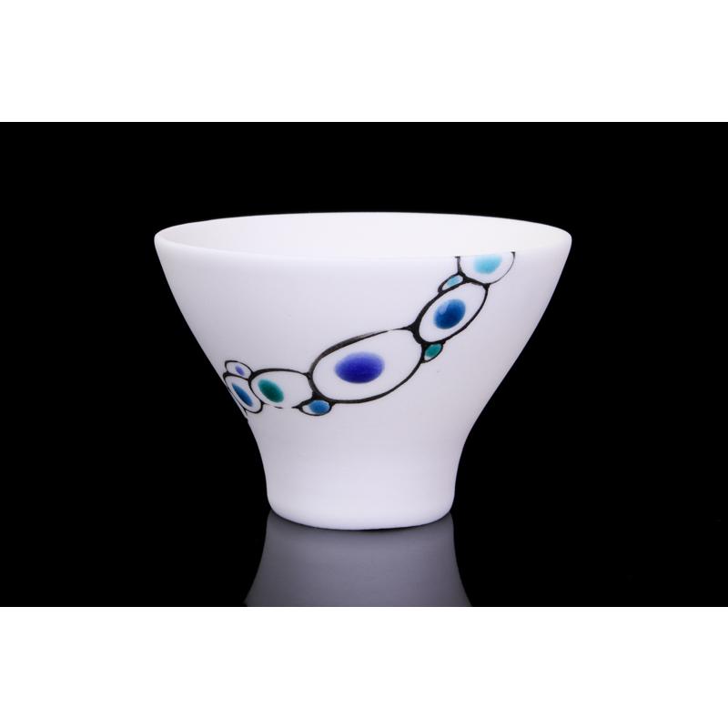 福文文字 酒器 財団法人戸栗美術館 共箱 M1097 美術品・アンティーク・