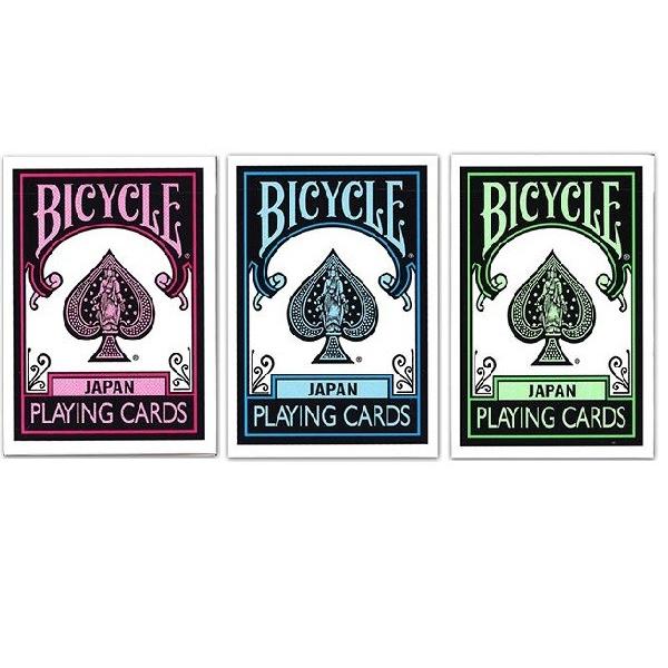 トランプ バイスクルブラックシリーズ BICYCLE BLACK PINK 非常に高い品質 マジック GREEN BLUE 送料無料 新品 ポーカーサイズ