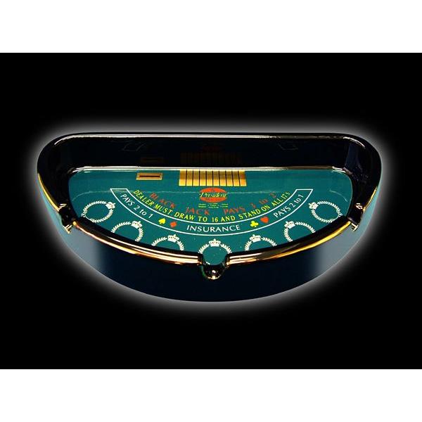 カジノグッズ 灰皿 ブラックジャック テーブル型灰皿（SS）※ネコポス不可｜mgm-gaming-fukuoka