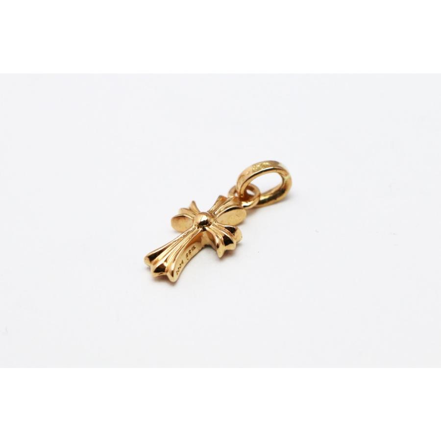 CHROME HEARTS（クロムハーツ） 22kゴールド CHクロスベビーファット