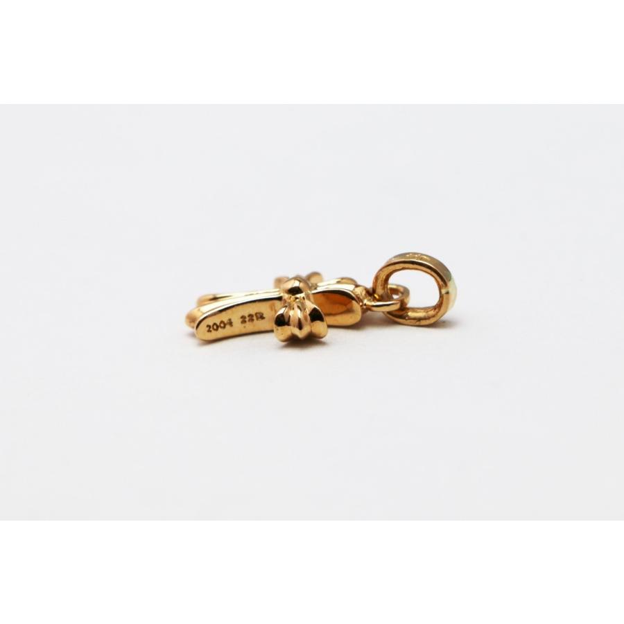 CHROME HEARTS（クロムハーツ） 22kゴールド CHクロスベビーファット