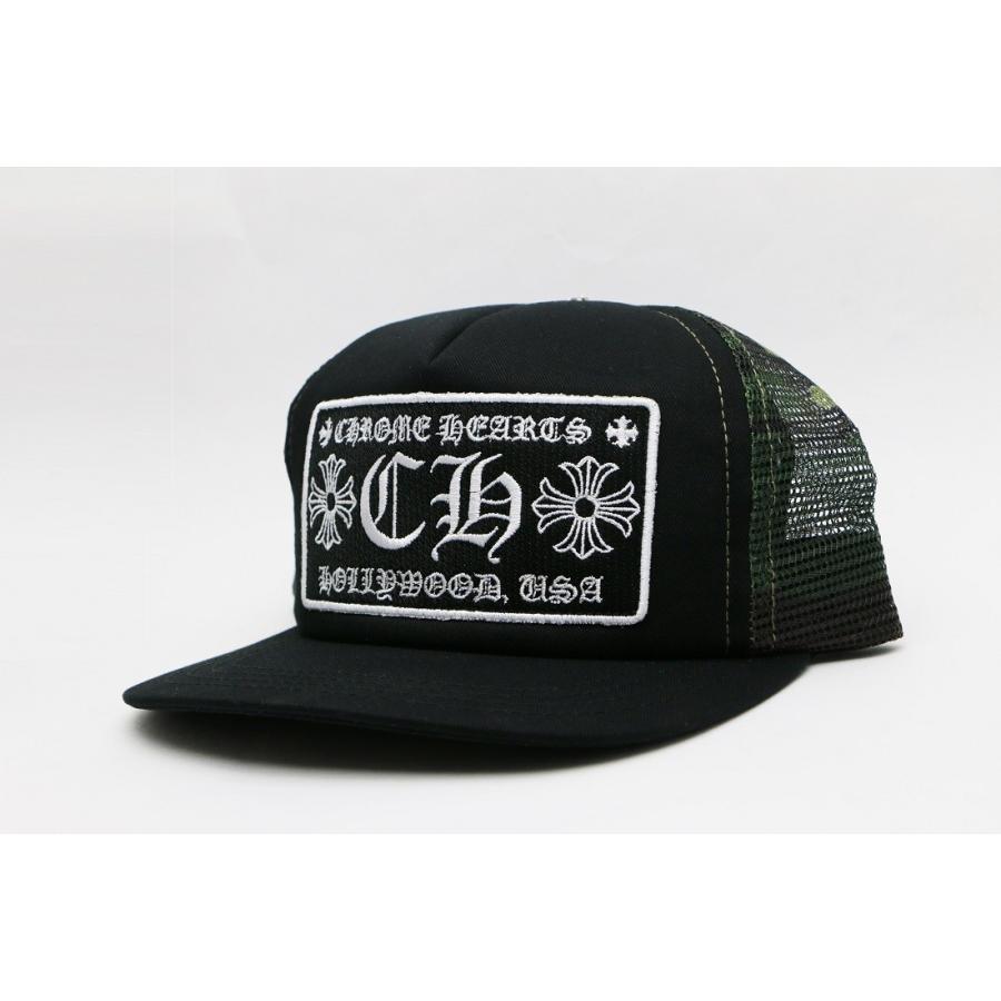 CHROME HEARTS 新品 クロムハーツ トラッカーキャップ ブラック CHROME HEARTS 新品 クロムハーツ トラッカーキャップ ブラック