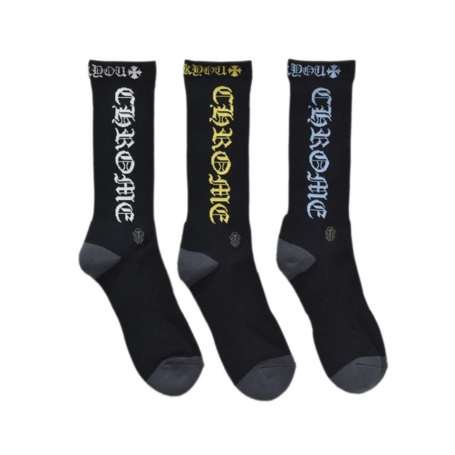 CHROME HEARTS クロムハーツ 靴下 FUCK YOU ソックス ブラック 3 CHROME HEARTS クロムハーツ 靴下 FUCK YOU ソックス ブラック 3