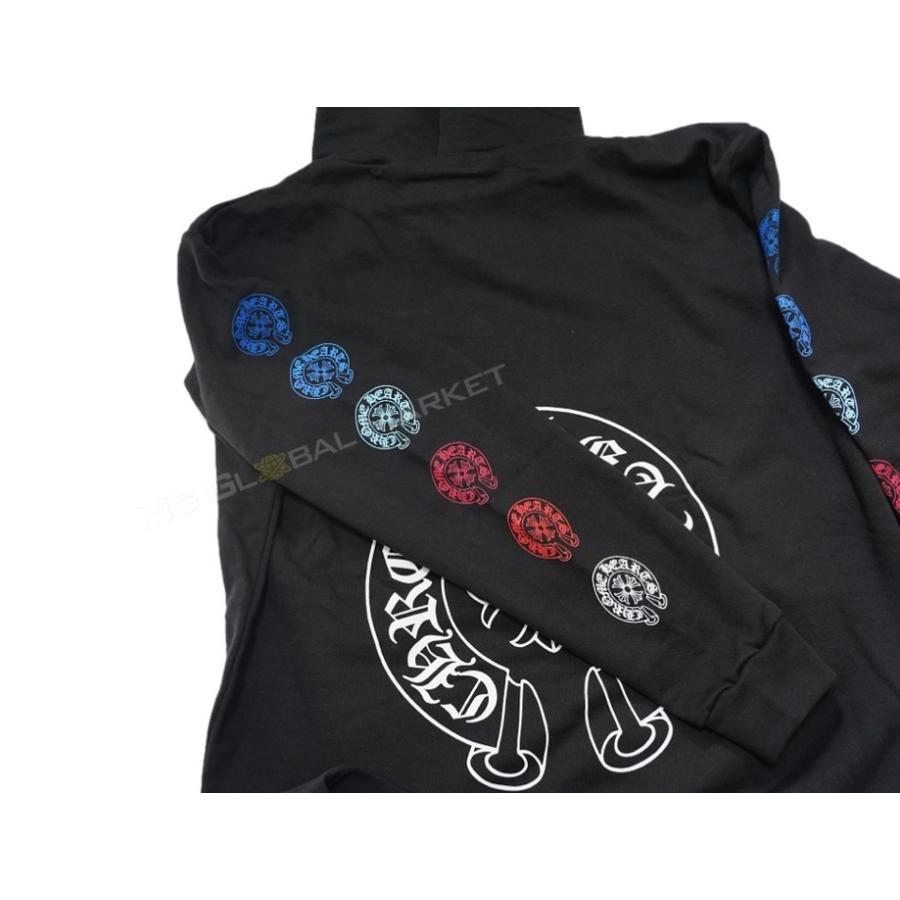 CHROME HEARTS クロムハーツ パーカーマルチカラーホースシュー