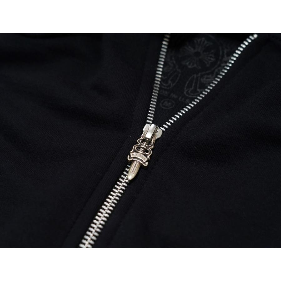 クロムハーツ バックアーチ ジップ アップ パーカー フーディー CHROME HEARTS クロムハーツ SWTSHRT HD ZIP 東京限定バック