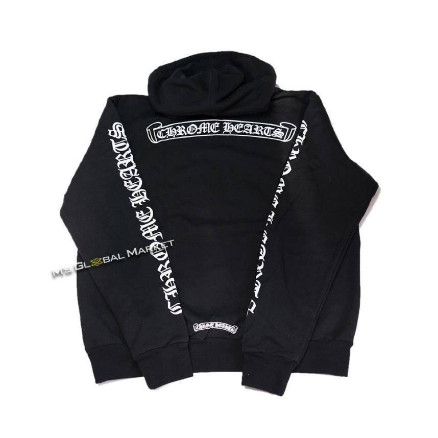 CHROME HEARTS パーカー Mサイズ CHROME HEARTS（クロムハーツ） 新品正規品 パーカー スクロールラベル