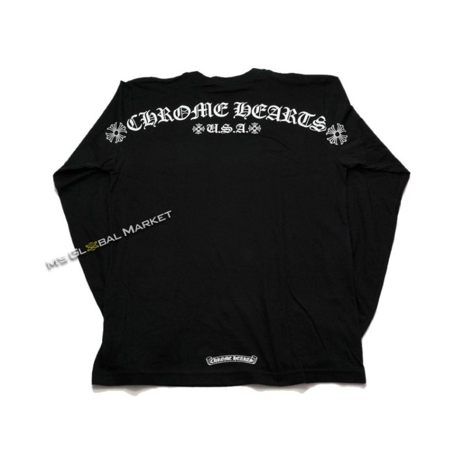 新品正規品 クロムハーツ Tシャツ ブラック アーチ スクロール ｃｈプラス メンズ Lサイズ 長袖 ポケット Chrome Hearts Mens Chteels Arch Blk L エムジーエム 通販 Yahoo ショッピング