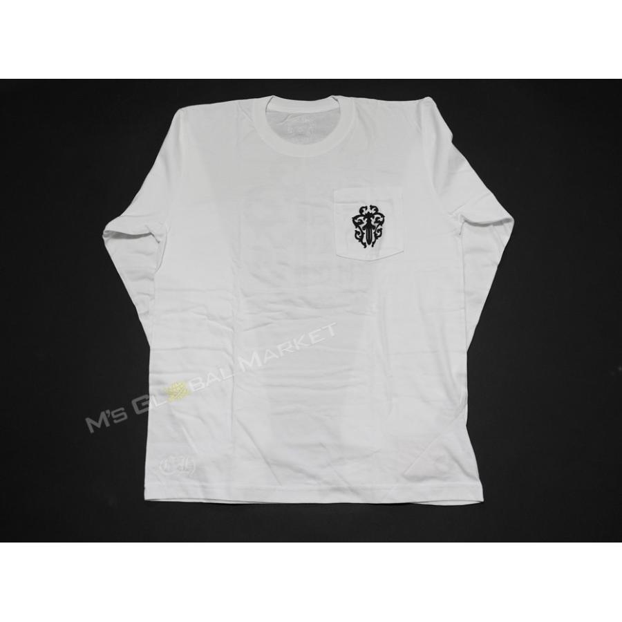 CHROME HEARTS 新品正規品 クロムハーツ 長袖 Tシャツ ホワイト CHROME HEARTS 新品正規品 クロムハーツ 長袖 Tシャツ ホワイト