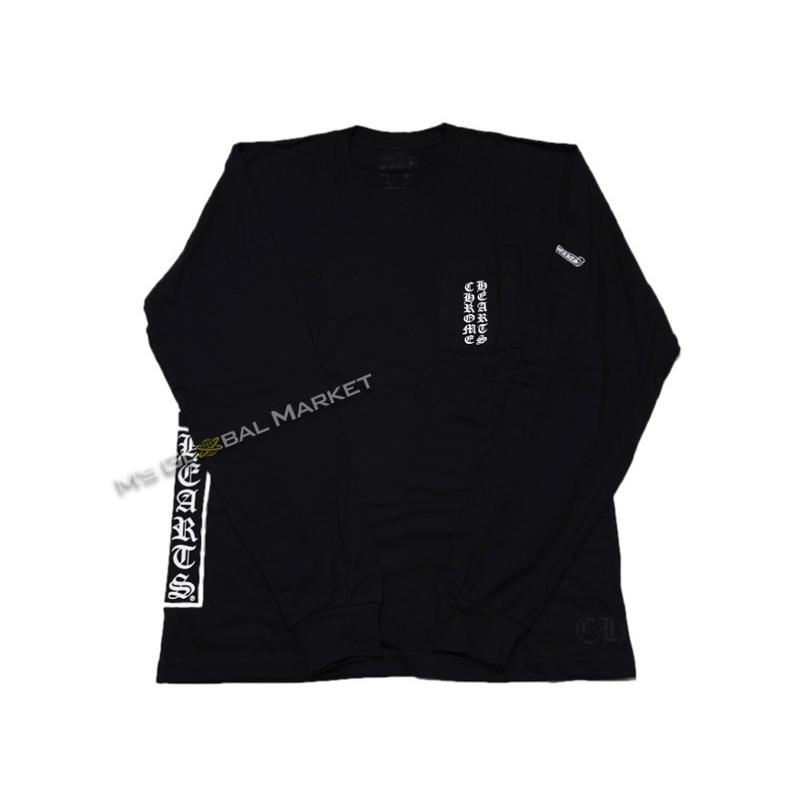 CHROME HEARTS 新品正規品 クロムハーツ Tシャツ ブラック Tバー CHROME HEARTS 新品正規品 クロムハーツ Tシャツ ブラック Tバー