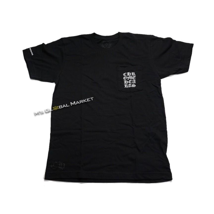 新品正規品 クロムハーツ Tシャツ ブラック ブロック ＣＨ