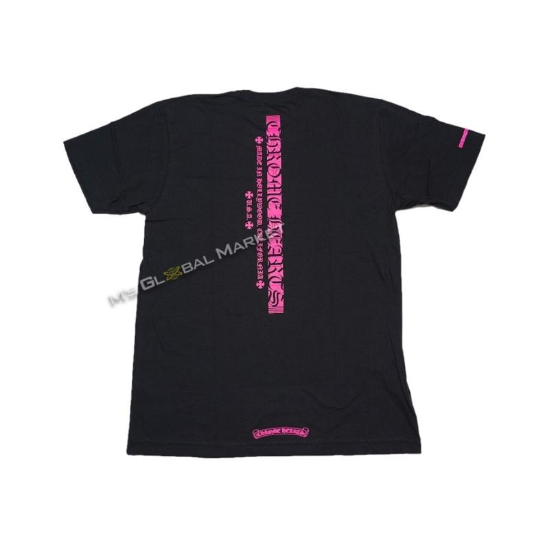 CHROME HEARTS 新品正規品 クロムハーツ Tシャツ ピンクレター Pink 