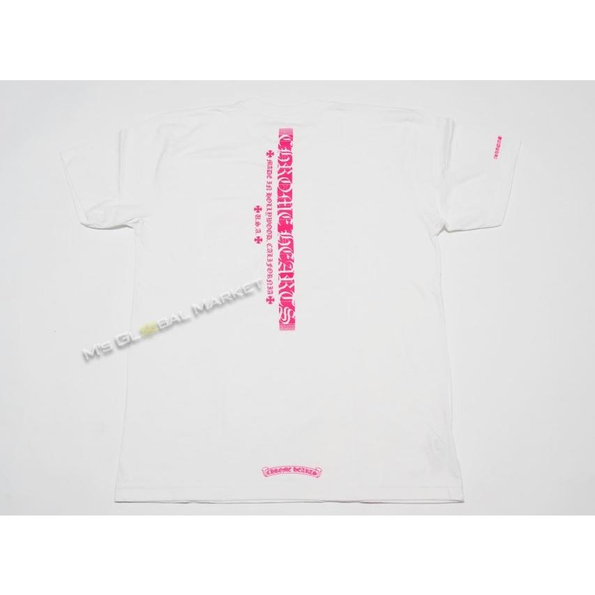 K*p様 CHROME HEARTS Tシャツ ホワイト Lサイズ CHROME HEARTS（クロムハーツ） 新品正規品 Tシャツ Pink Classic