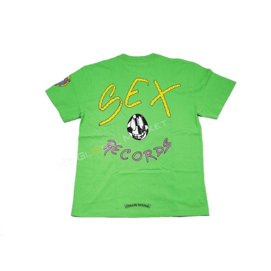 新品正規品 クロムハーツ 半袖 Tシャツ グリーン Sex Records マッティ