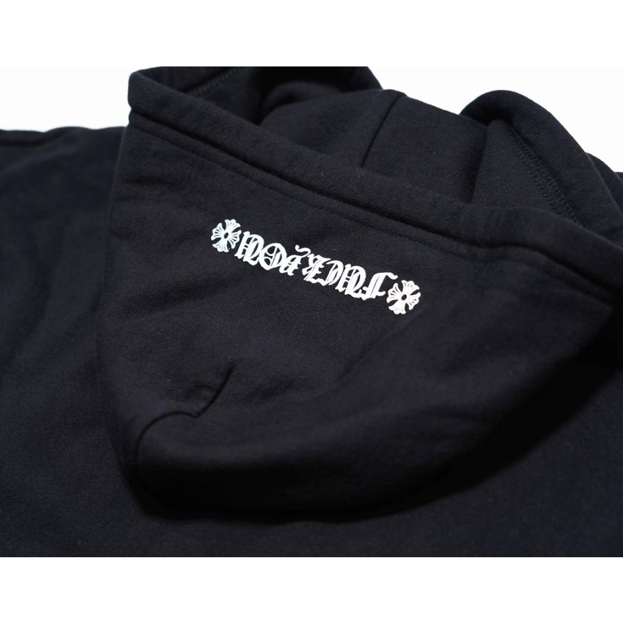 Chrome Hearts 黒 パーカー M CHROME HEARTS 新品正規品 クロムハーツ ジップパーカー 2LINE