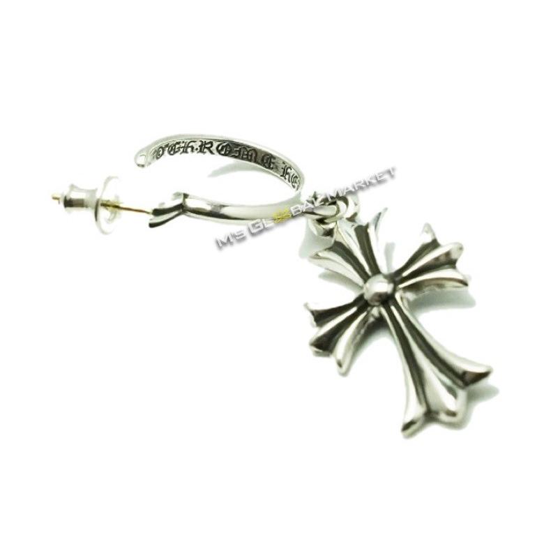 CHROME HEARTS クロムハーツ タイニー CHクロス ピアス イヤリング