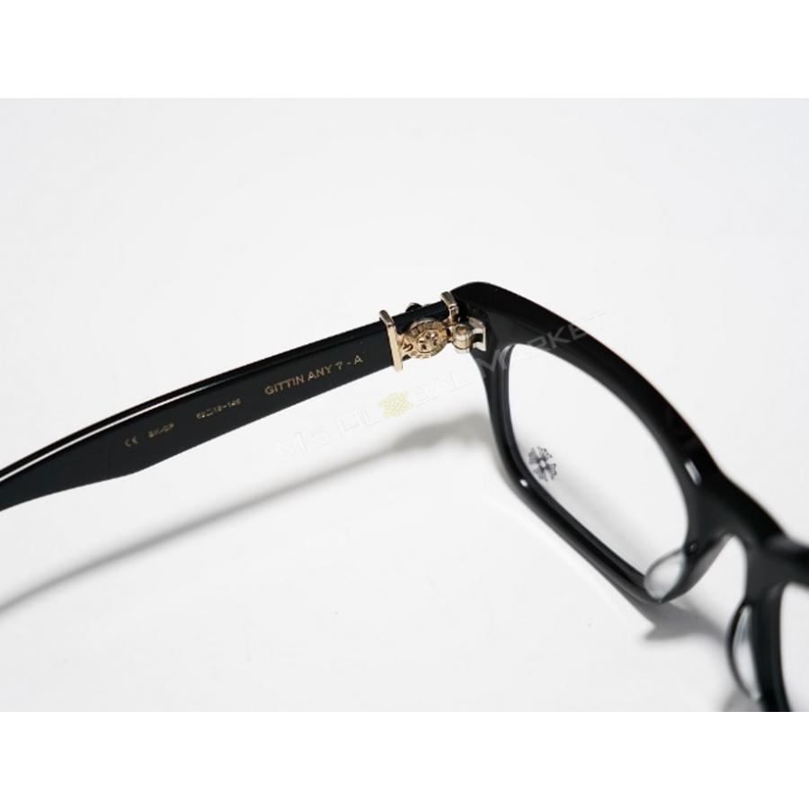 CHROME HEARTS クロムハーツ GITTIN ANY-A アイウェア ブラック CHROME HEARTS クロムハーツ GITTIN ANY-A アイウェア ブラック
