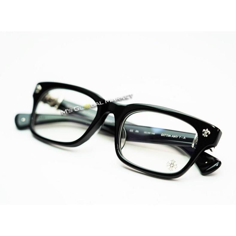 CHROME HEARTS クロムハーツ GITTIN ANY-A アイウェア ブラック CHROME HEARTS クロムハーツ GITTIN ANY-A アイウェア ブラック