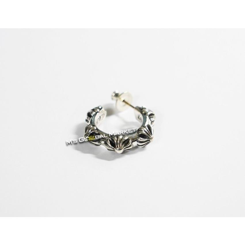 CHROME HEARTS（クロムハーツ） フープ クロス ピアス CHクロス