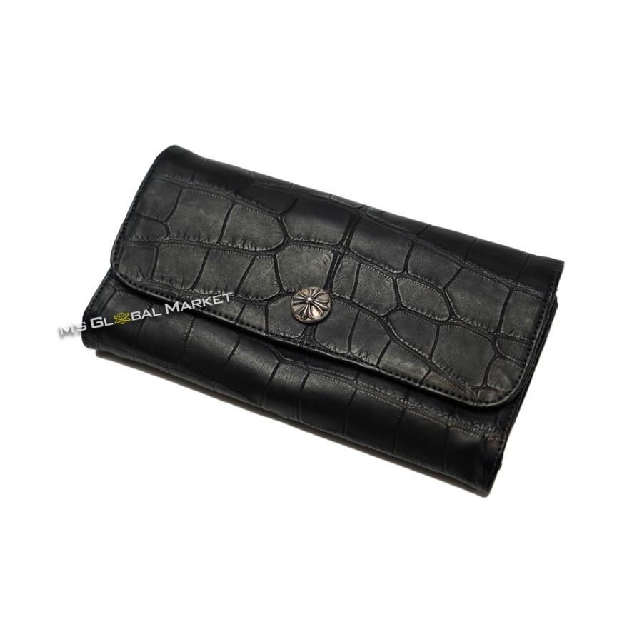 CHROME HEARTS 超希少 クロムハーツ アリゲーターウォレット CHROME HEARTS 超希少 クロムハーツ アリゲーターウォレット