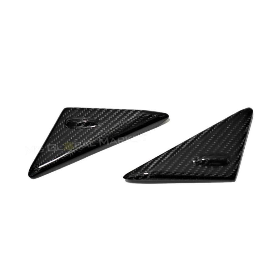 日本製　LC500/ｈ用　コンバーチブル　カーボン ドライカーボン ピラーカバー 左右セット M's Global Market（エムズ グローバル マーケット） 日本製 LC500/h