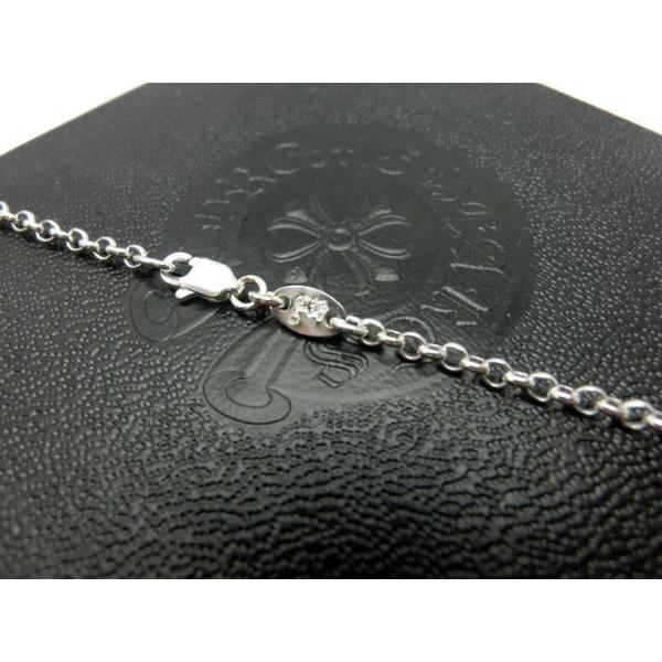 Chrome Hearts シルバー925 チェーンネックレス 20inch クロムハーツネックレスロールチェーン20インチ（約50.8cm