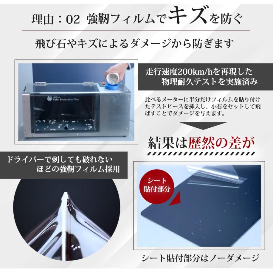 車種専用カット済保護フィルム　トヨタ　ノア ハイブリッド    【ZWR80G型】年式H26.2-H27.12   ヘッドライト｜mgmarket｜03