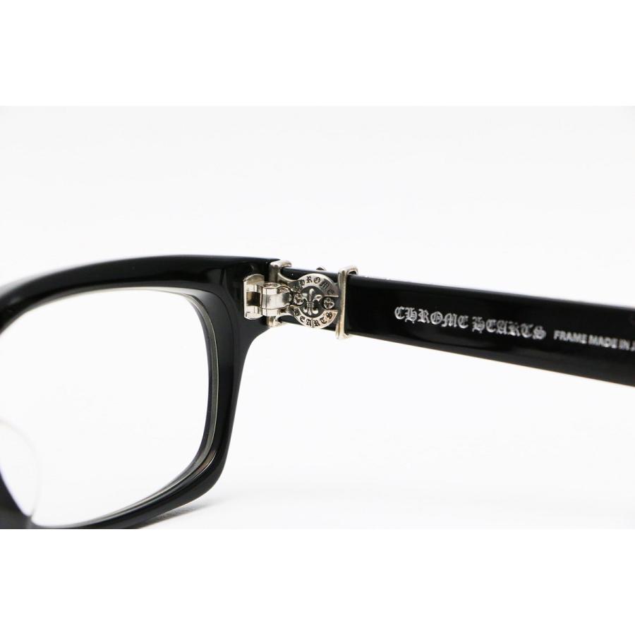CHROME HEARTS クロムハーツ SPLAT-A アイウェア ブラック 眼鏡 CHROME HEARTS クロムハーツ SPLAT-A アイウェア ブラック 眼鏡