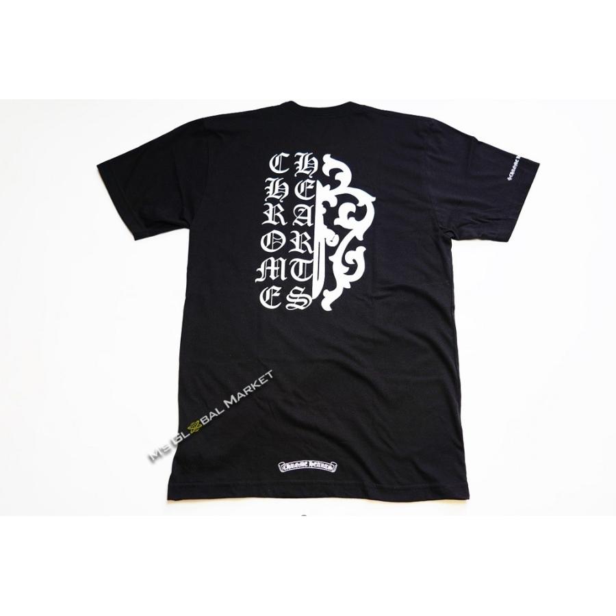 CHROME HEARTS クロムハーツ Tシャツ ハーフダガー ブラック メンズ 