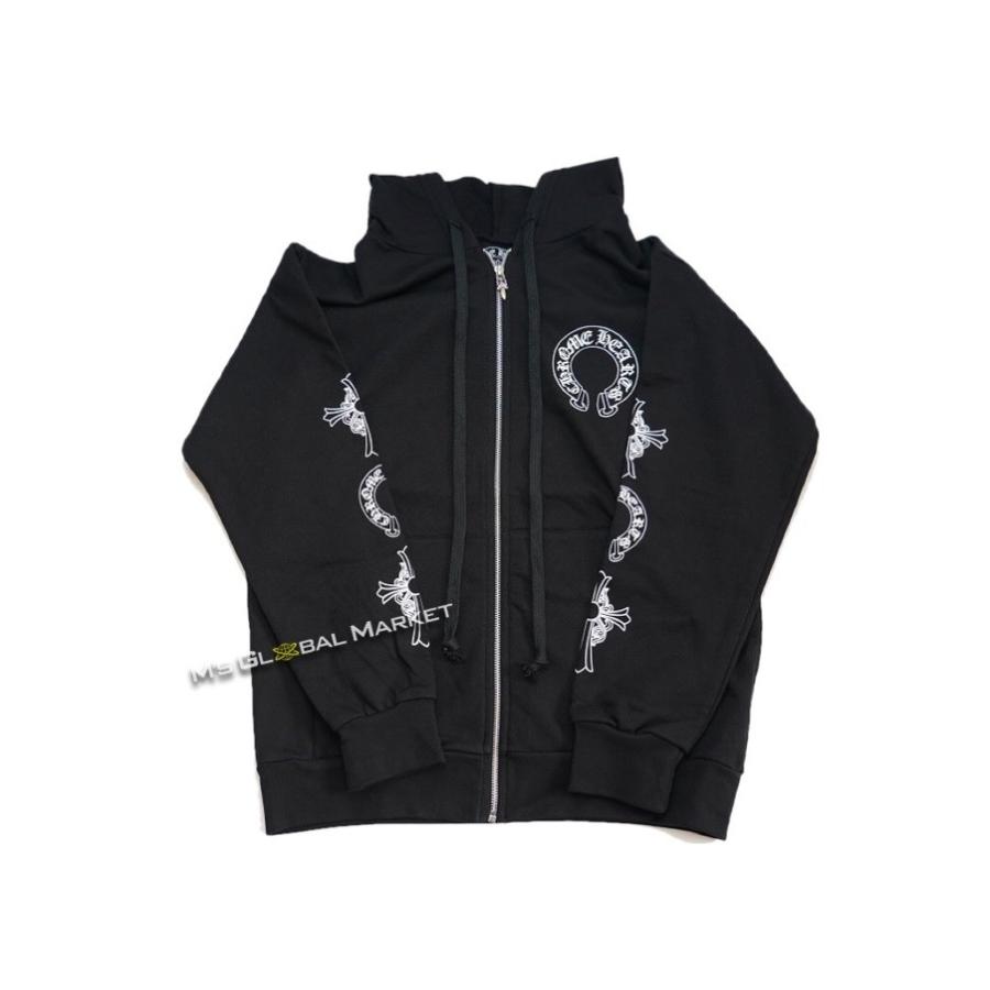 セール価格 公式 Chrome Hearts フローラルクロス スウェット パーカー ブラック 受注発注 Shzuni Com