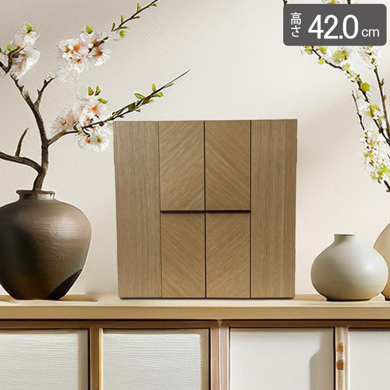 インテリア仏壇(上置M)】ミニ仏壇 1696 W42cm : メモリアルアートの