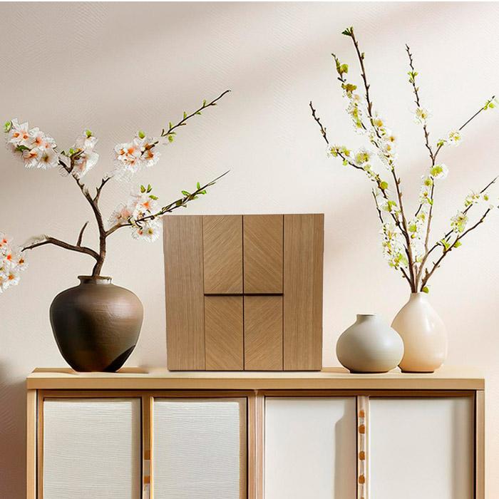 ミニ座卓、花台、送料込み インテリア仏壇(上置M)】ミニ仏壇 1696 W42cm : メモリアルアートの