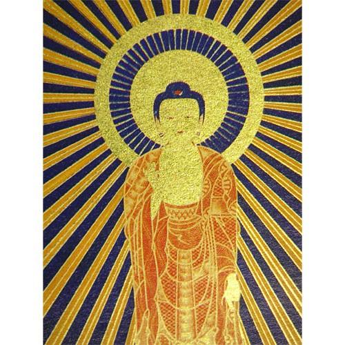 掛軸 浄土真宗本願寺派(西) 阿弥陀如来 (本尊) 豆代 (2202000005