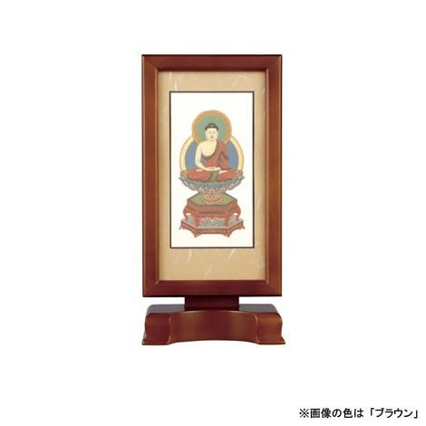 本尊掛軸 天台宗 自立スタンド型 新世紀軸 釈迦如来 (本尊) サイズ：小 色は2種類から選べます(2202000078)
