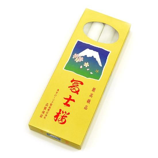 富士桜 大ローソク 30号 (燃焼時間約12時間30分・4本入り) (2206000816