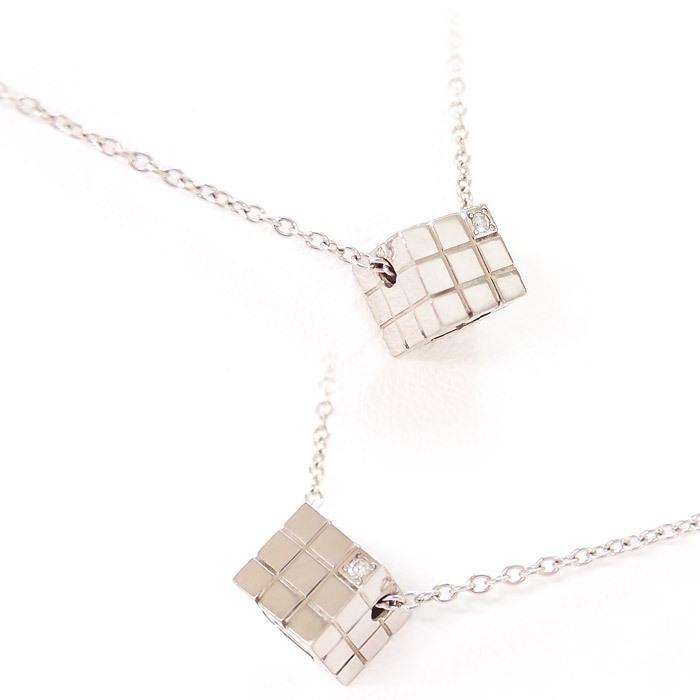 遺骨ペンダント Soul Jewelry キューブ シルバー925 誕生石からお好みの石を選べます[遺骨 ペンダント 誕生石 2月 3月]