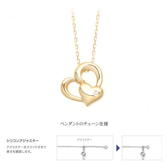 遺骨ペンダント Soul Jewelry ハートI K18 イエローゴールド 誕生石からお好みの石を選べます[遺骨 ペンダント 誕生石 2月 3月]｜mgohnoya｜07