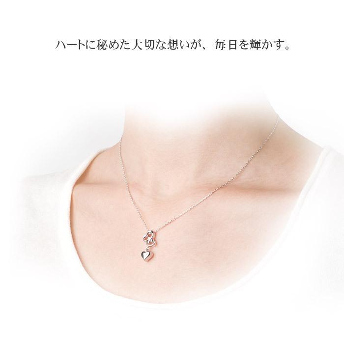 遺骨ペンダント Soul Jewelry ハートIII シルバー925 誕生石からお好みの石を選べます[遺骨 ペンダント 誕生石 2月 3月]_5