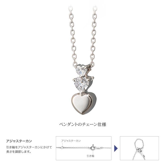 遺骨ペンダント Soul Jewelry Pour toi （プルトワ） ハート プレシオサ　キュービック・ジルコニア　シルバー925 (2209002668)