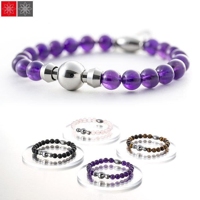 遺骨アクセサリー Soul Jewelry 念珠ブレスレット プレミアム　生活防水機能つき、天然石を高品質なタイプにグレードアップ。お好みの石と長さから選べます。