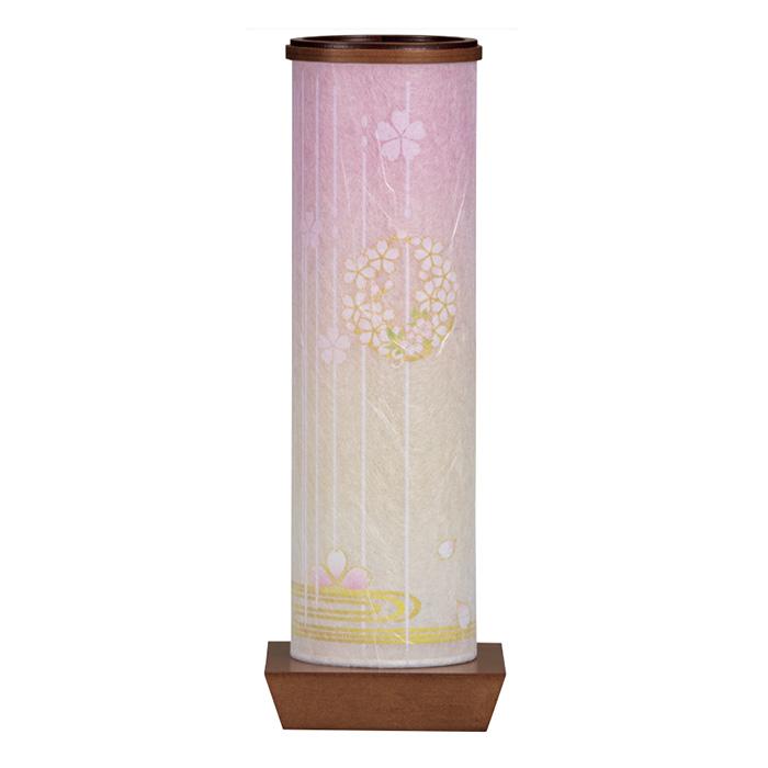 盆提灯 新盆 提灯 お盆飾り モダン お盆 初盆 盆ちょうちん ミニ コンパクト おしゃれ 初盆用 新盆用 新盆飾り 初盆飾り 「2981 和照灯(木曽の桜) コードレス」_1