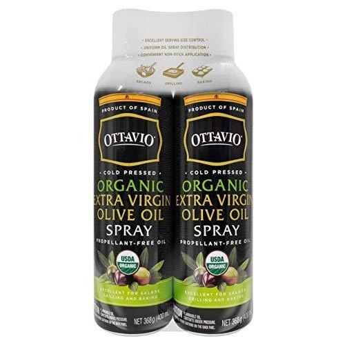 オッタビオ オーガニックエクストラバージンオリーブオイル スプレー 368g x 2本 の商品画像