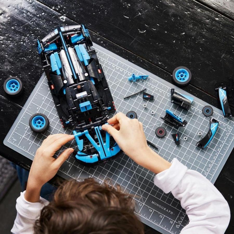 レゴ LEGO テクニック ブガッティ・ボライド Agile Blue 42162｜mgrk-3939｜04