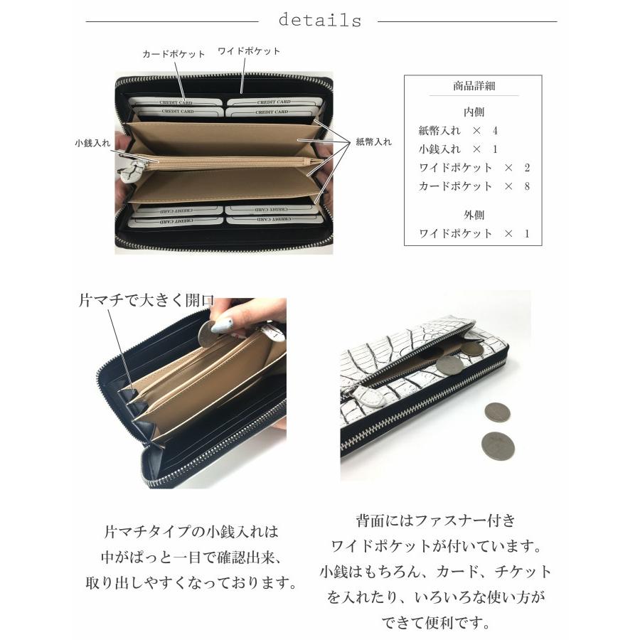 MGSABLE 長財布 クロコダイル レディース メンズ 本革 紳士 女性 MGSABLE 長財布 クロコダイル レディース メンズ 本革 紳士 女性