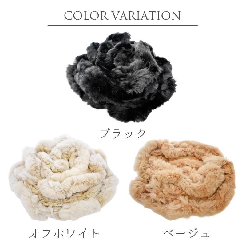 MGSABLE マフラー レディース レッキス リアルファー 毛皮 軽い