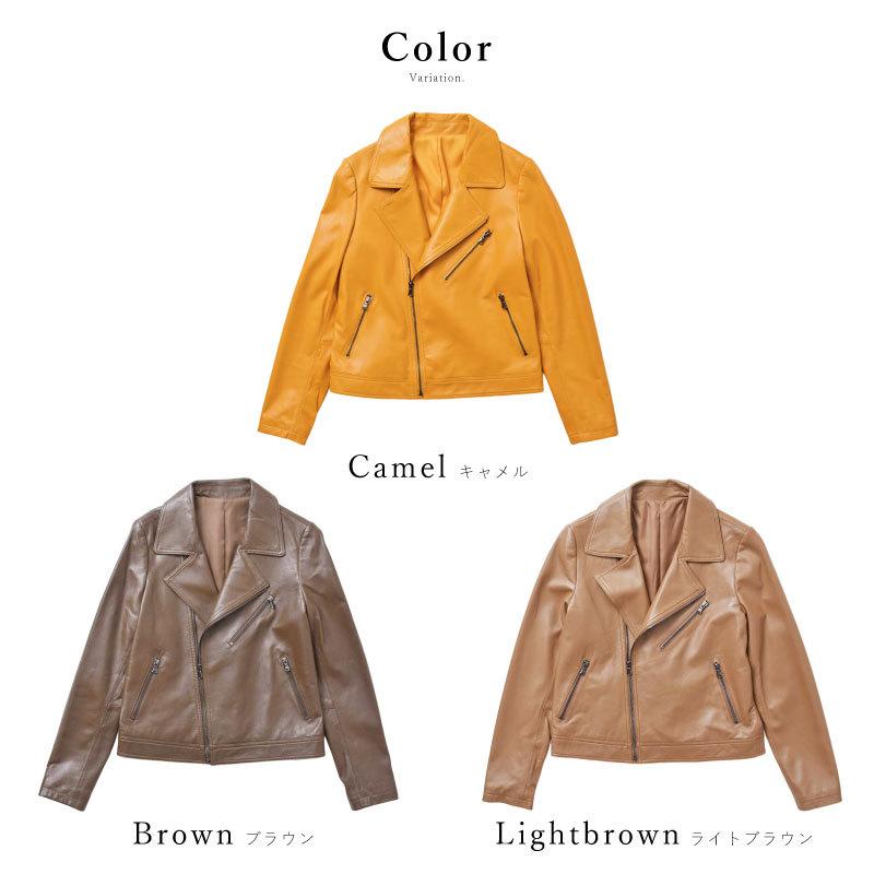 MGSABLE 本革 ジャケット レディース ラムレザー ライダース MGSABLE 本革 ジャケット レディース ラムレザー ライダース